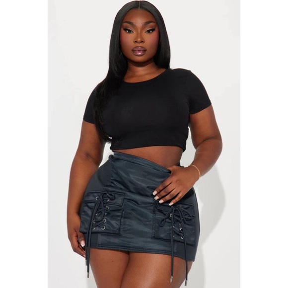 Roxxy Puffer Skirt Set - Charcoal NWT - Picture 7 of 9